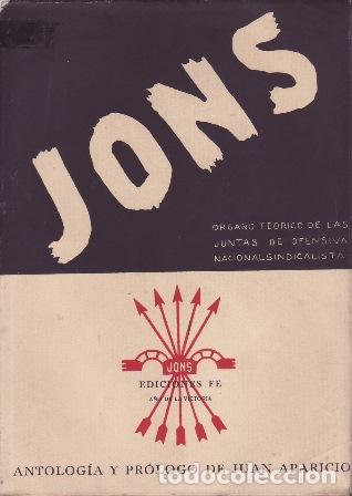 B&uuml;cher: VV. AA.- - JONS. Antolog&iacute;a y pr&oacute;logo de Juan Aparicio.