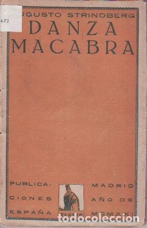 Libros: STRINDBERG, Augusto.- - Danza macabra.