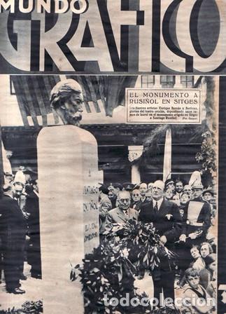 Libros: MUNDO GR&Aacute;FICO.- Revista popular ilustrada. A&ntilde;o XXII. N&ordm; 1076. Director Jos&eacute; L. Camp&uacute;a.