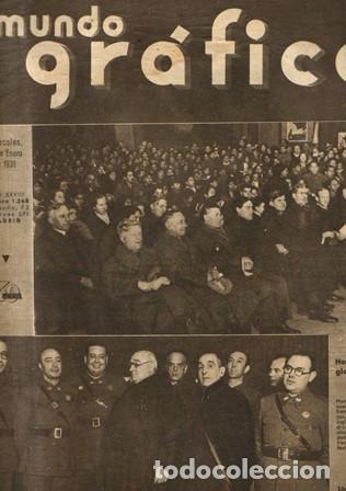 Livros em segunda m&atilde;o: MUNDO GR&Aacute;FICO.- A&ntilde;o XXVIII. N&ordm; 1368. En portada: Hombres de Inglaterra ante el drama de Espa&ntilde;a. Un h