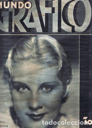 books: MUNDO GR&Aacute;FICO.- Revista popular ilustrada. A&ntilde;o XXII. N&ordm; 1079. Director Jos&eacute; L. Camp&uacute;a.