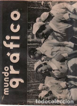 B&uuml;cher: MUNDO GR&Aacute;FICO.- A&ntilde;o XXVII. N&ordm; 1324. En portada: Barcelona pide la creaci&oacute;n del Ej&eacute;rcito Popular.