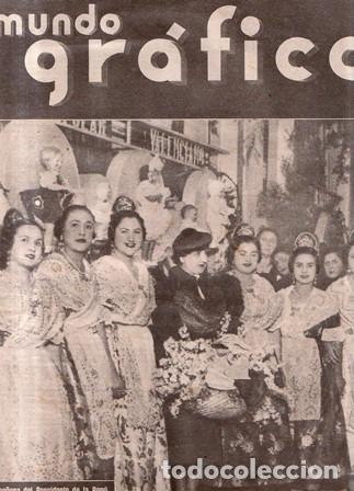 B&uuml;cher: MUNDO GR&Aacute;FICO.- Revista popular ilustrada. A&ntilde;o XXVIII. N&ordm; 1370. Director Jos&eacute; L. Camp&uacute;a.