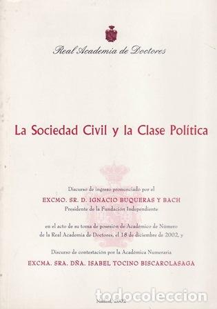 B&uuml;cher: La Sociedad Civil y la Clase Pol&iacute;tica.