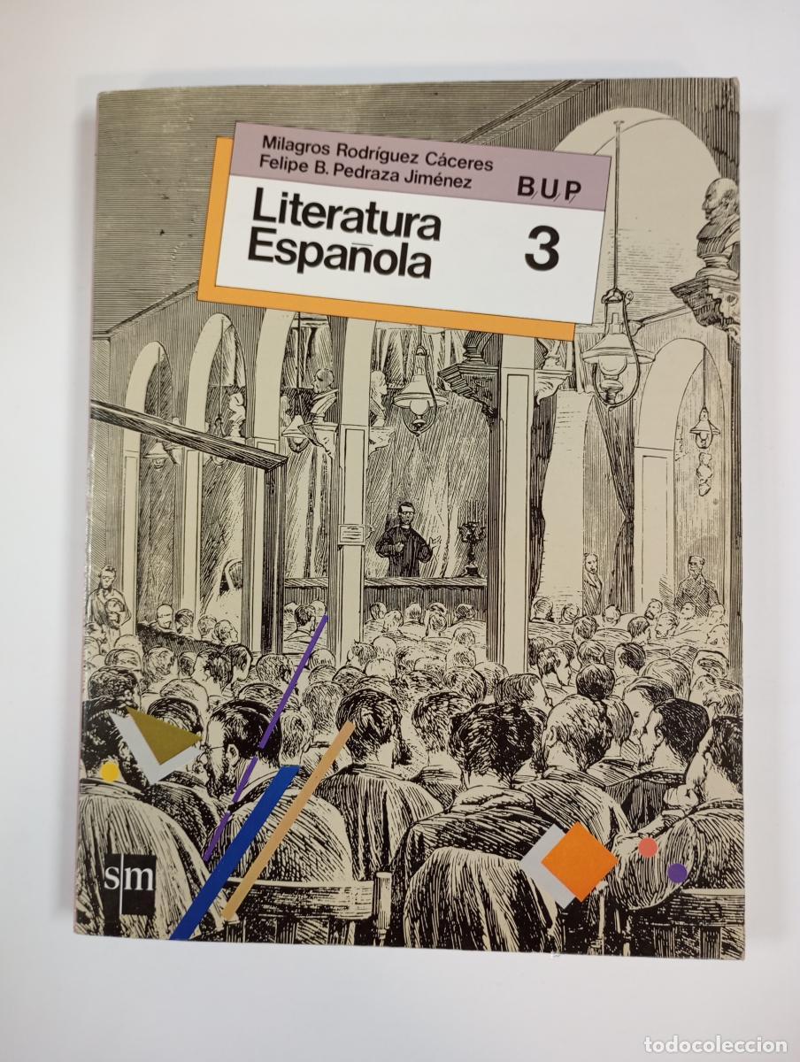 Libros: Literatura espa&ntilde;ola 3 BUP. SM. - Milagros Rodr&iacute;guez C&aacute;ceres, Felipe Blas Pedraza Jim&eacute;nez. TDK702