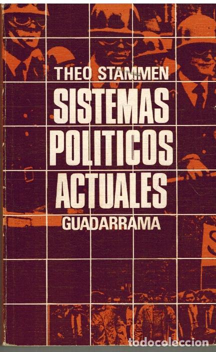 Libros: SISTEMAS POLITICOS ACTUALES. - THEO STAMMEN. TDK542