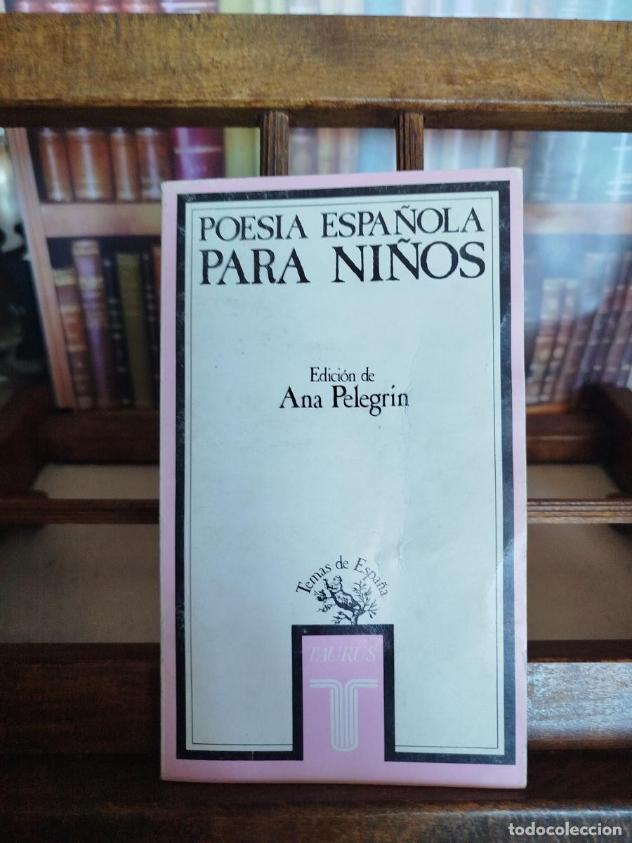 Libros: Poes&iacute;a espa&ntilde;ola para ni&ntilde;os - VV. AA