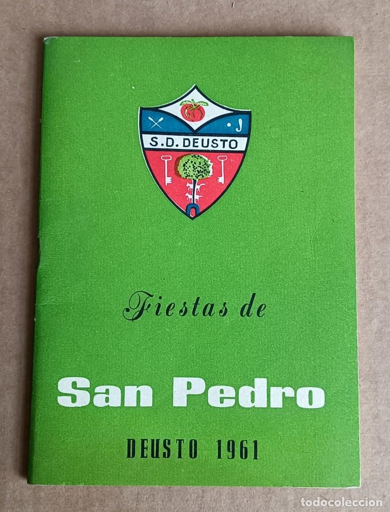 Libros: FIESTAS DE SAN PEDRO - Deusto 1961 - Foto 1