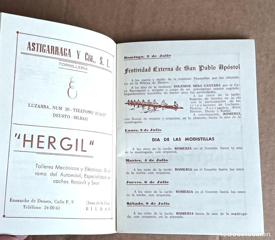 Libros: FIESTAS DE SAN PEDRO - Deusto 1961 - Foto 3