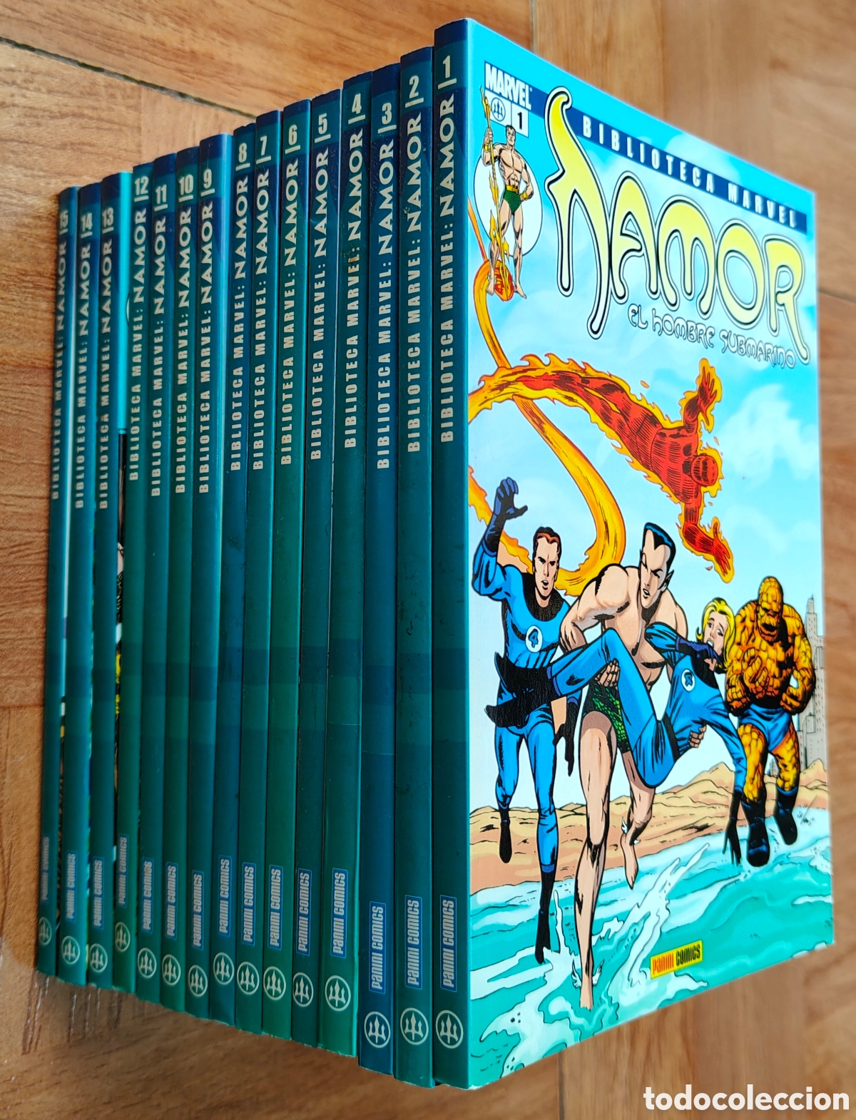Libros: Biblioteca Marvel Namor � 15 N&uacute;meros � Completa � Panini - VV. AA.