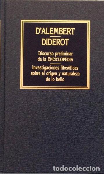 Livros em segunda m&atilde;o: Discurso preliminar de la Enciclopedia- 9788475306452