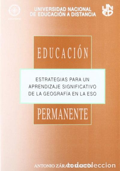Libros: Estrategias para un aprendizaje significativo de geograf&iacute;a en la E.S.O.- 9788436232851