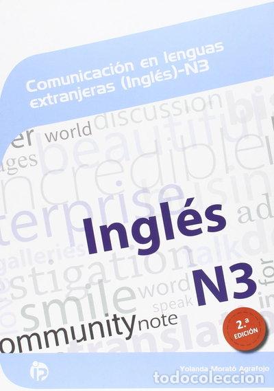 Libros: Comunicaci&oacute;n en lenguas extranjeras (Ingl&eacute;s) N3- 9788498395600