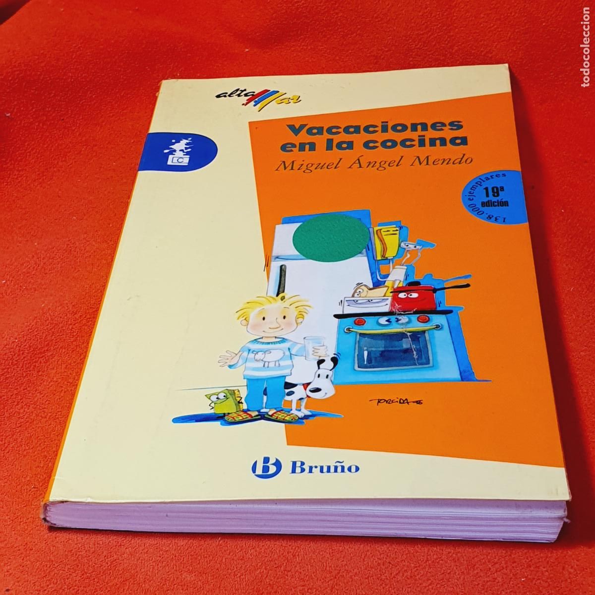 Libros: LIBRO-VACACIONES EN LA COCINA-MIGUEL ANGEL MENDO-BRU&Ntilde;O-ALTAMAR-19&ordf;EDICI&Oacute;N-N&ordm;37-EXCELENTE.