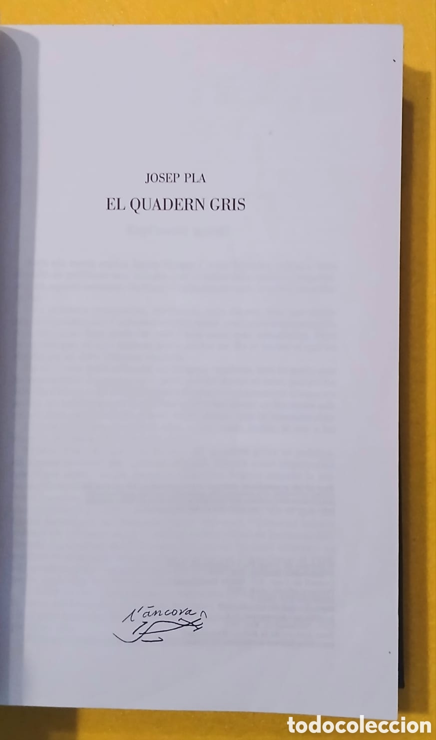 Libros: El quadern gris, Josep Pla - Foto 5
