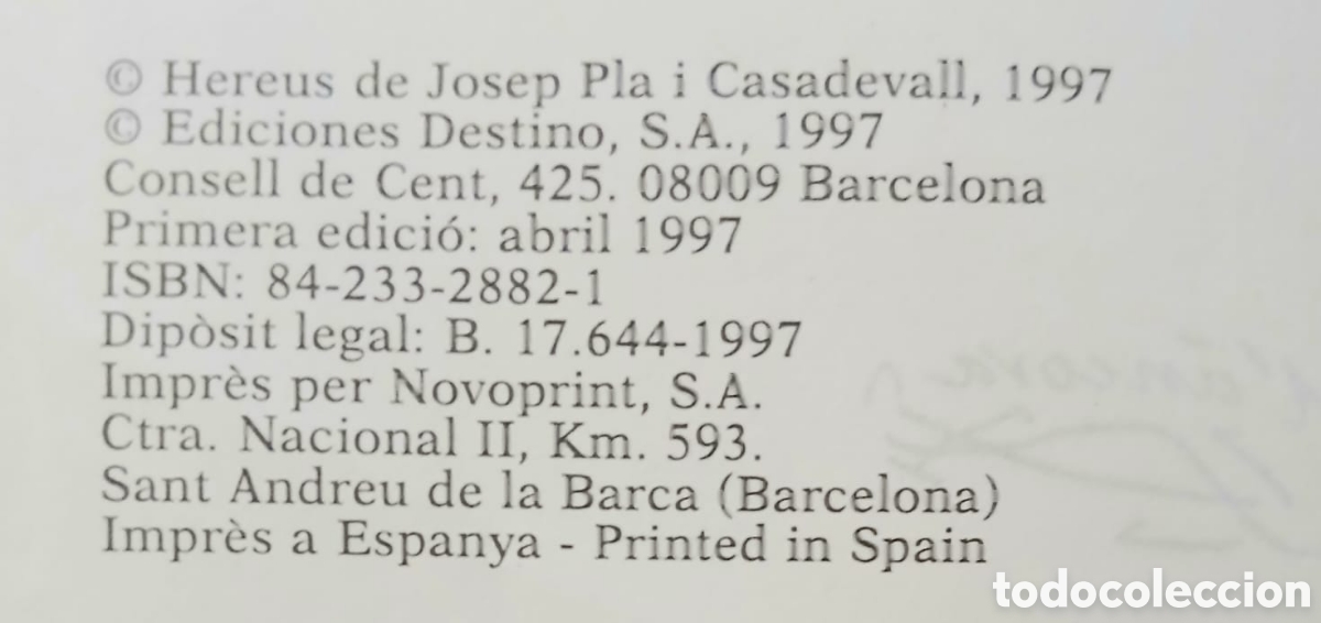 Libros: El quadern gris, Josep Pla - Foto 6