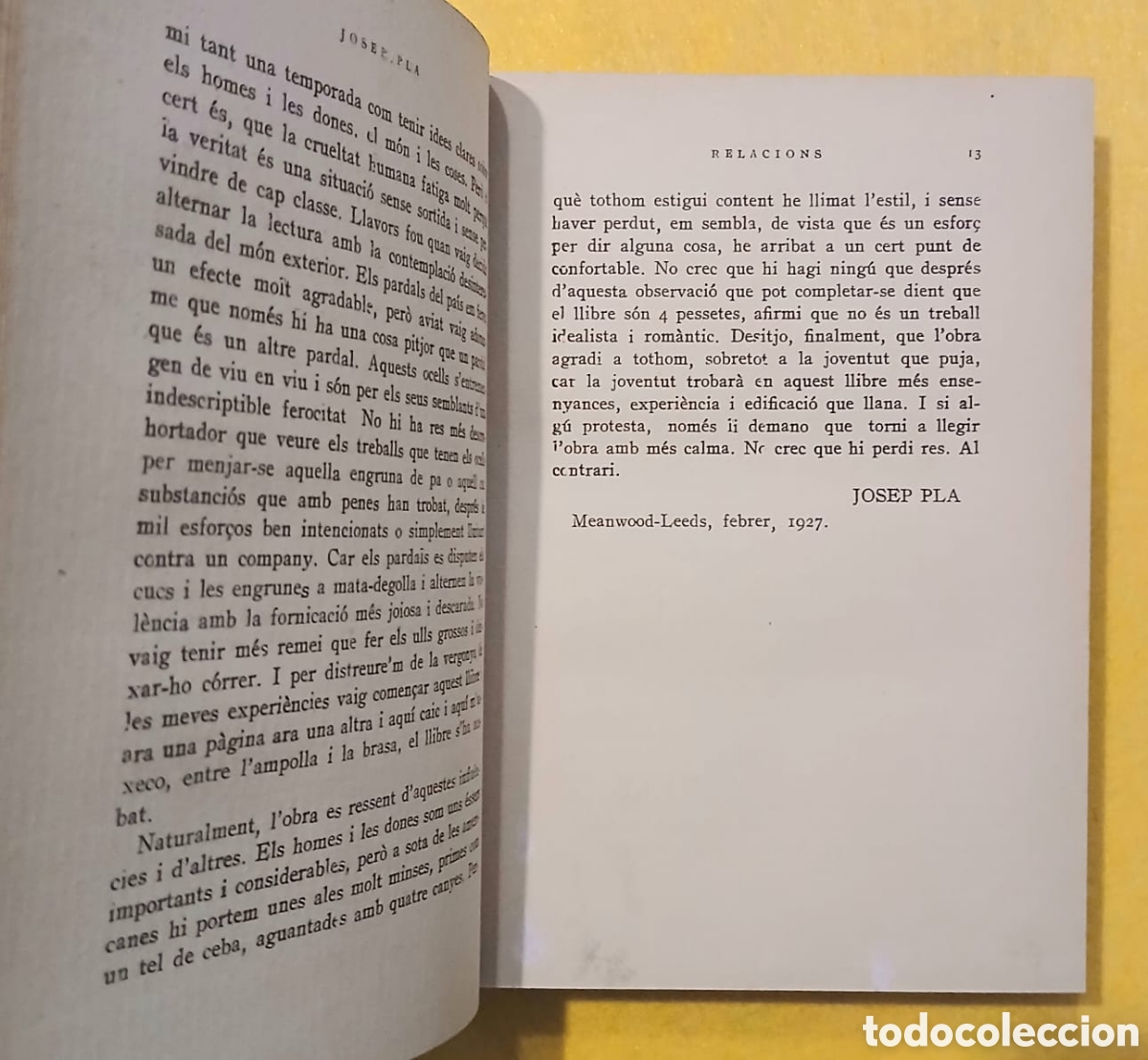 Libros: Relacions, Josep Pla - Foto 5