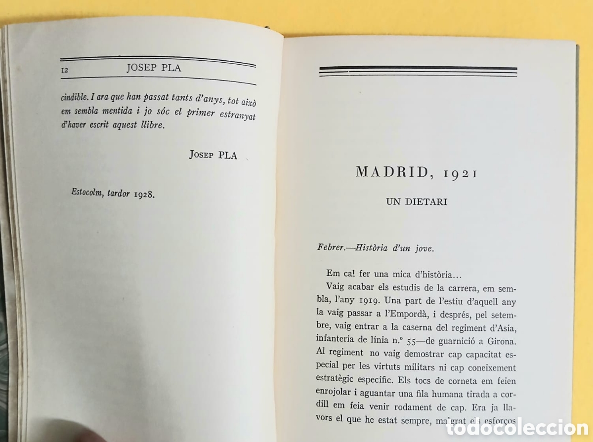 Libros: Madrid un dietari, Josep Pla - Foto 4