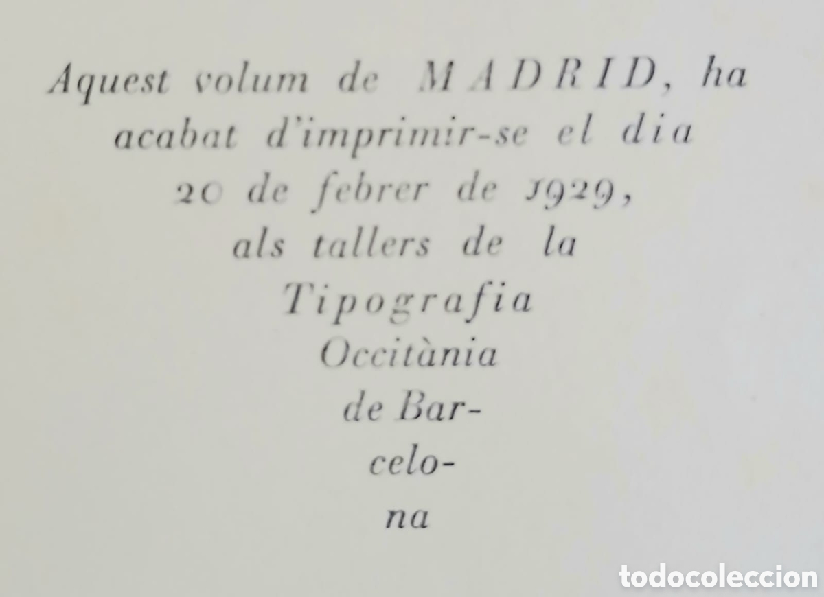 Libros: Madrid un dietari, Josep Pla - Foto 5