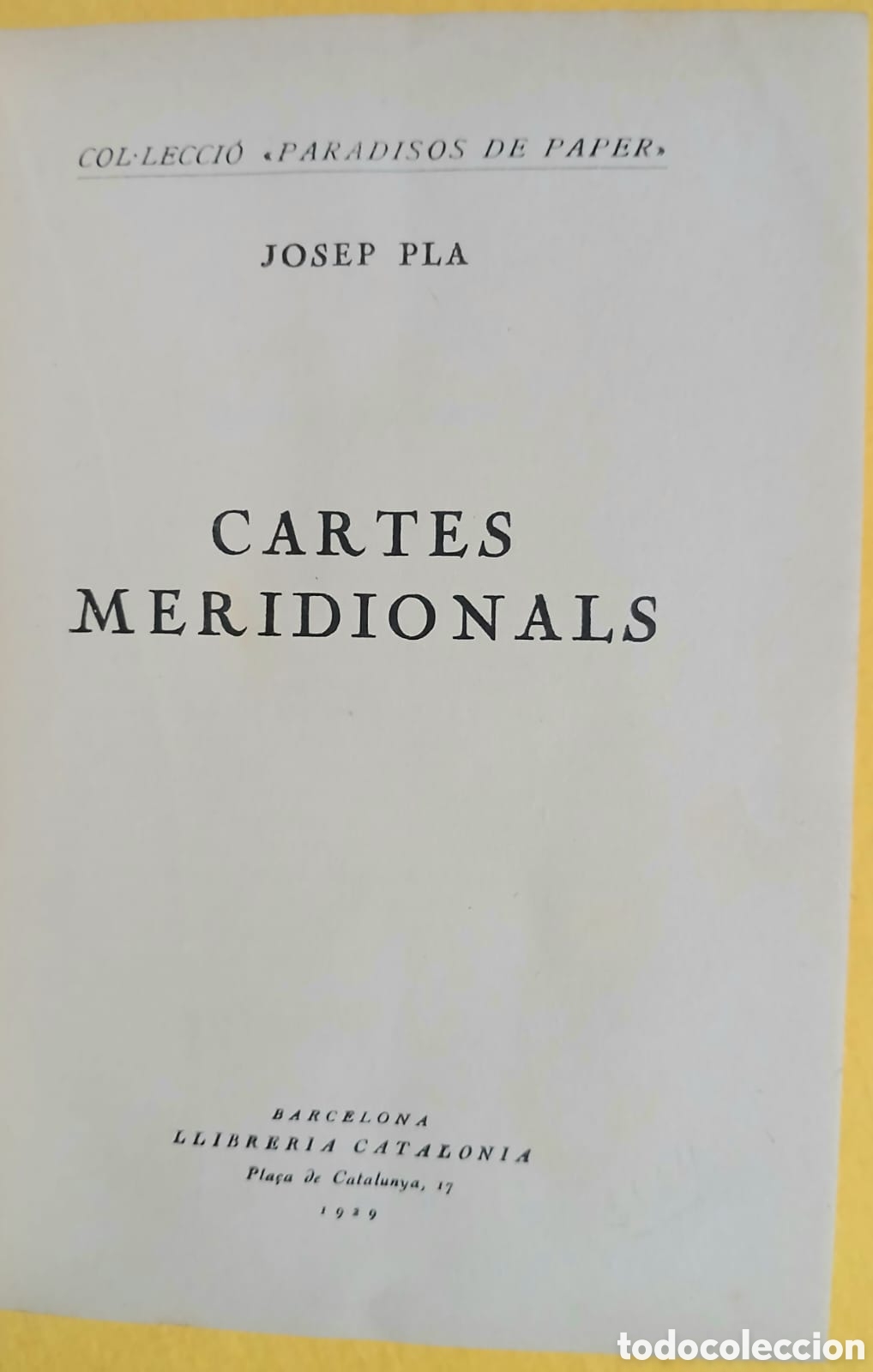 Libros: Cartes meridionals, Josep Pla - Foto 4