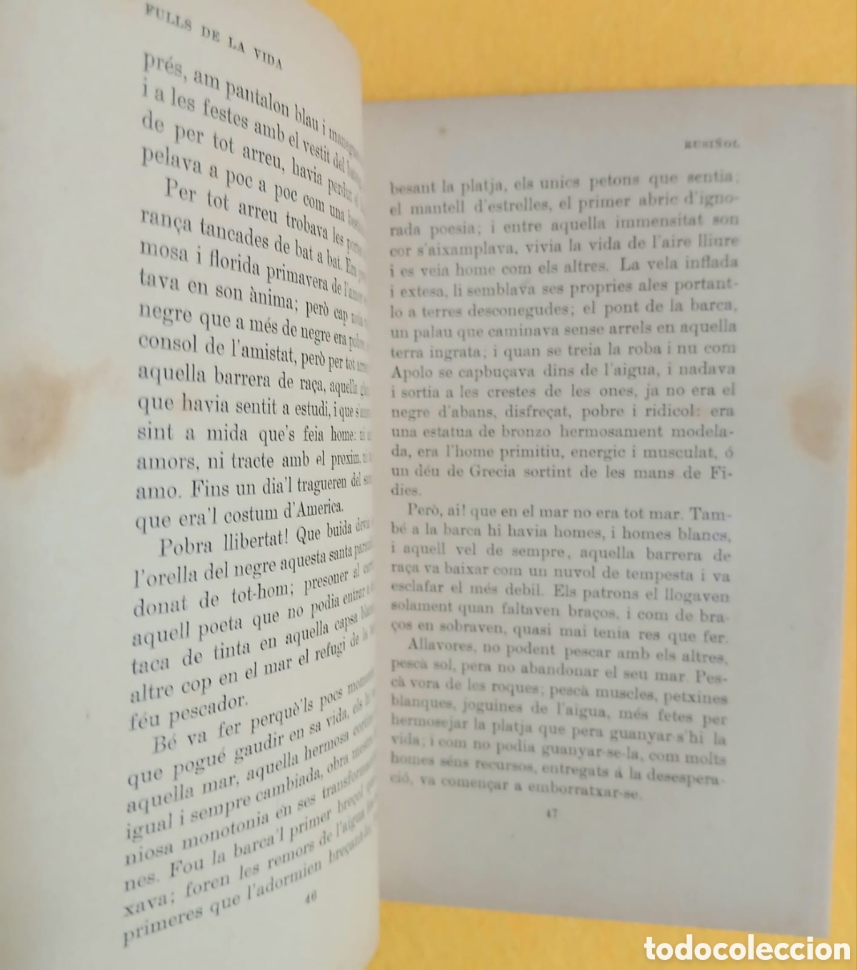 Libros: Fulls de la vida, Santiago Rusi&ntilde;ol - Foto 6