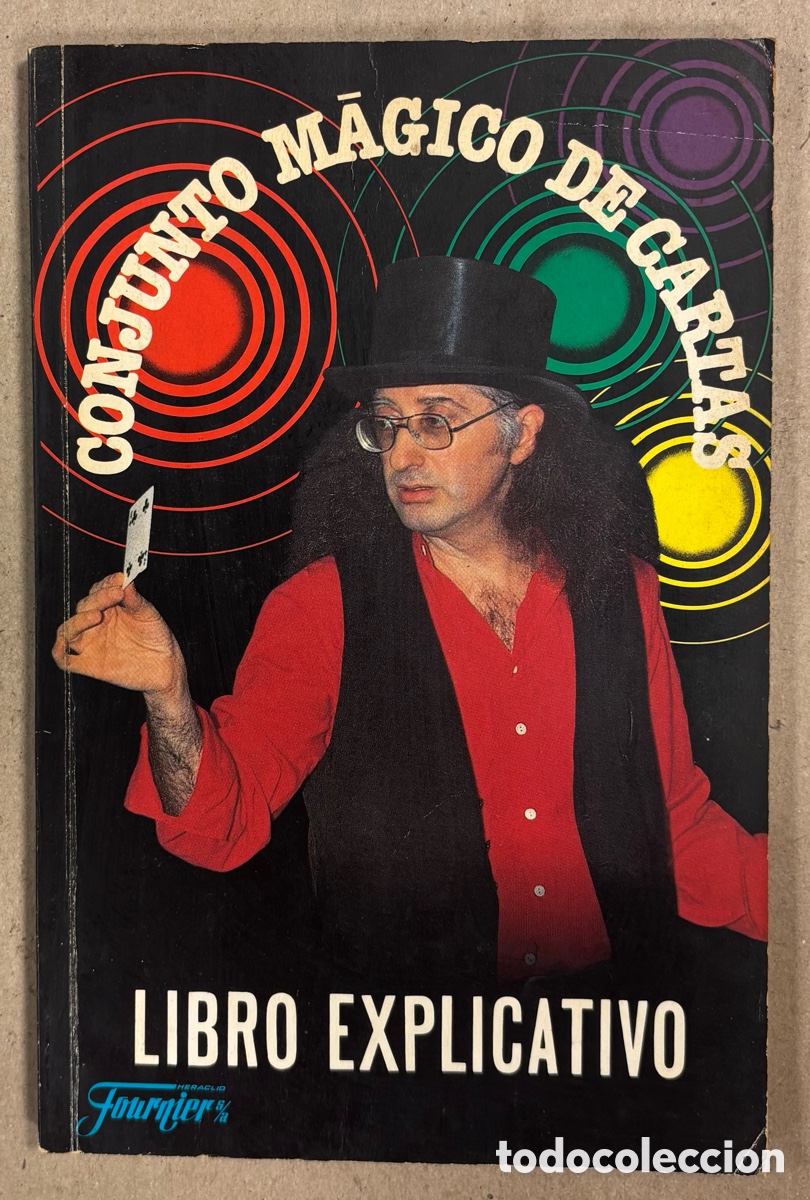 Libros: JUAN TAMARIZ. CONJUNTO M&Aacute;GICO DE CARTAS LIBRO EXPLICATIVO. FOURNIER 1988. MAGIA.