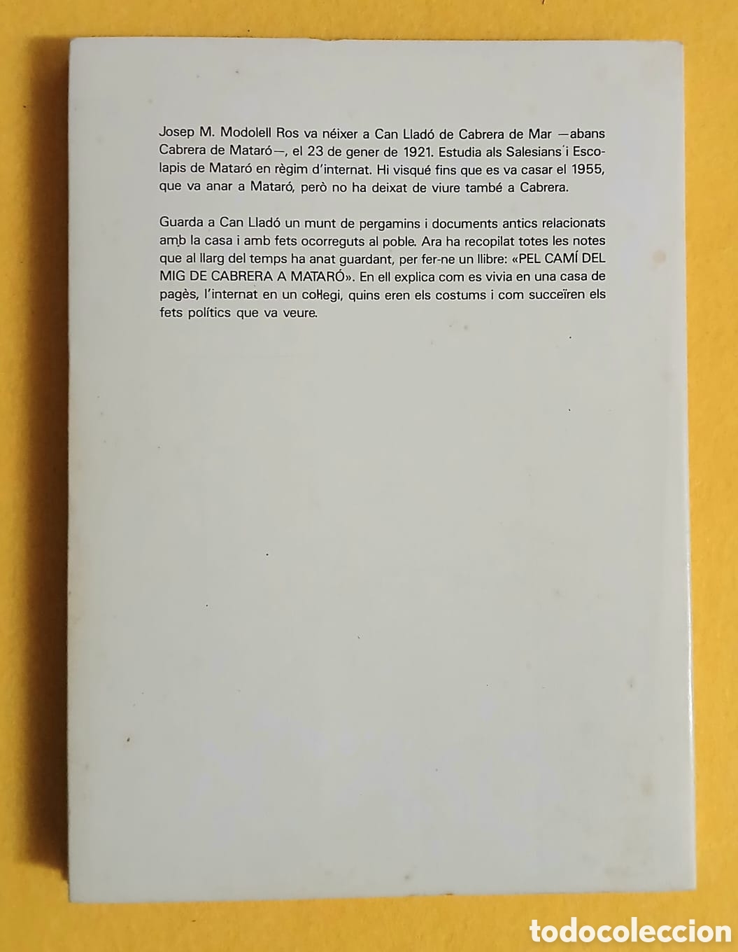 Libros: Pel cam&iacute; del Mig, Josep M. Modolell - Foto 2