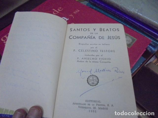 Libros: Testore, Celestino - SANTOS Y BEATOS DE LA COMPA&Ntilde;&Iacute;A DE JESUS. - Foto 3