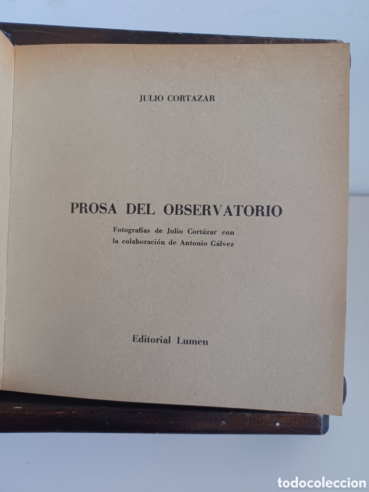 Libros: Prosa del Observatorio/ Julio Cort&aacute;zar/ Lumen, 1972 - Foto 4