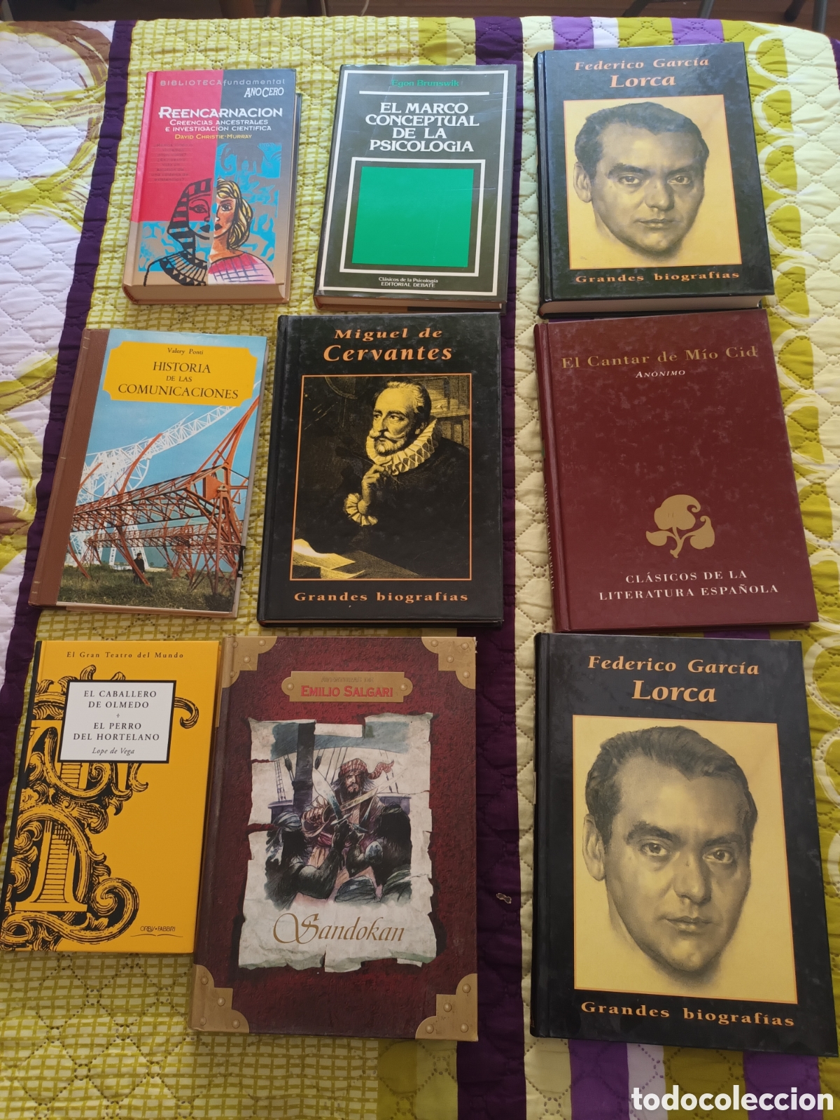 Libros: LOTE DE 9 LIBROS DISTINTOS TITULOS Y FECHAS