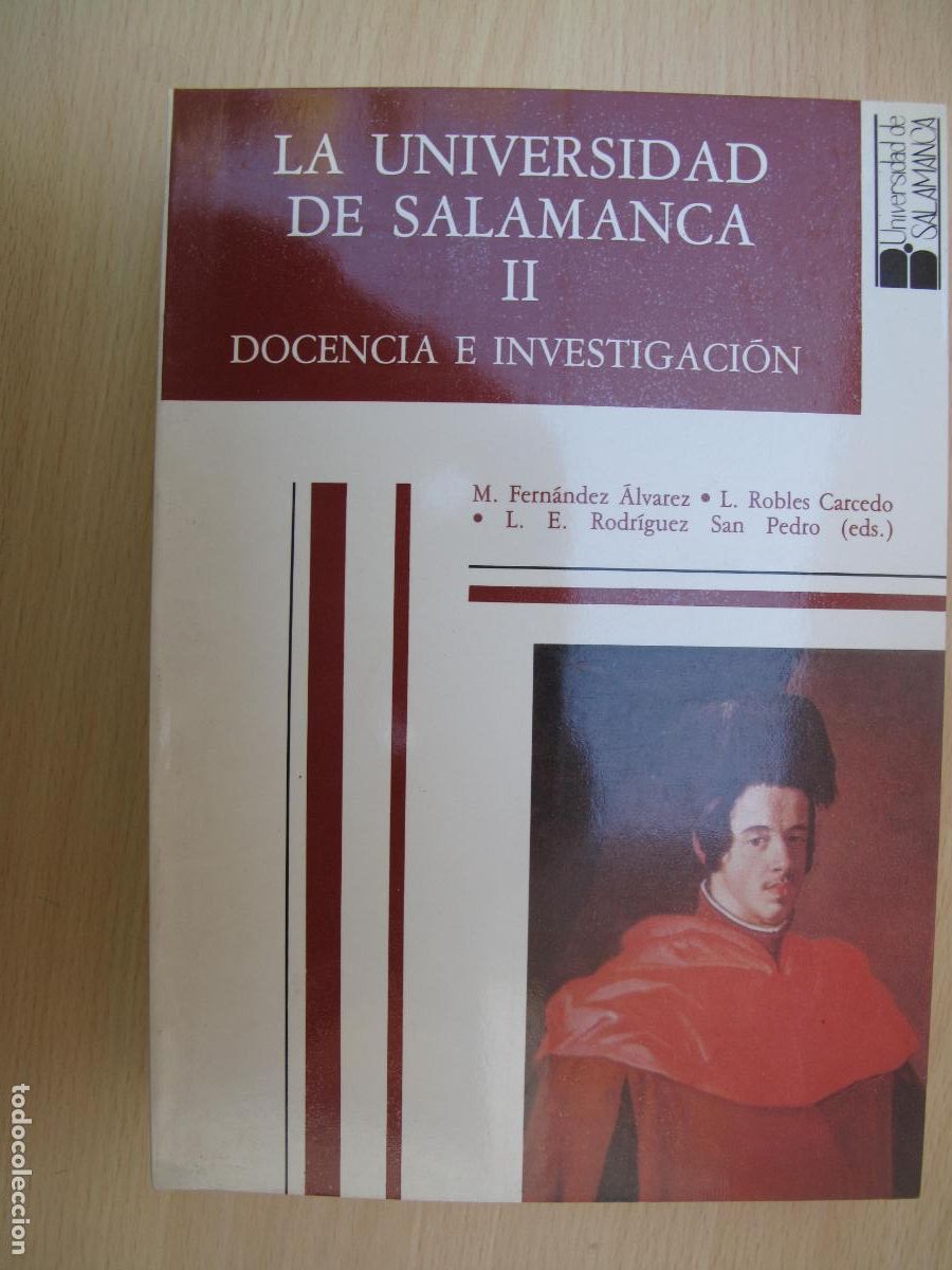 Libros: LA UNIVERSIDAD DE SALAMANCA -TOMO 2 - DOCENCIA E INVESTIGACI&Oacute;N.- M- FDEZ. ALV&Aacute;REZ