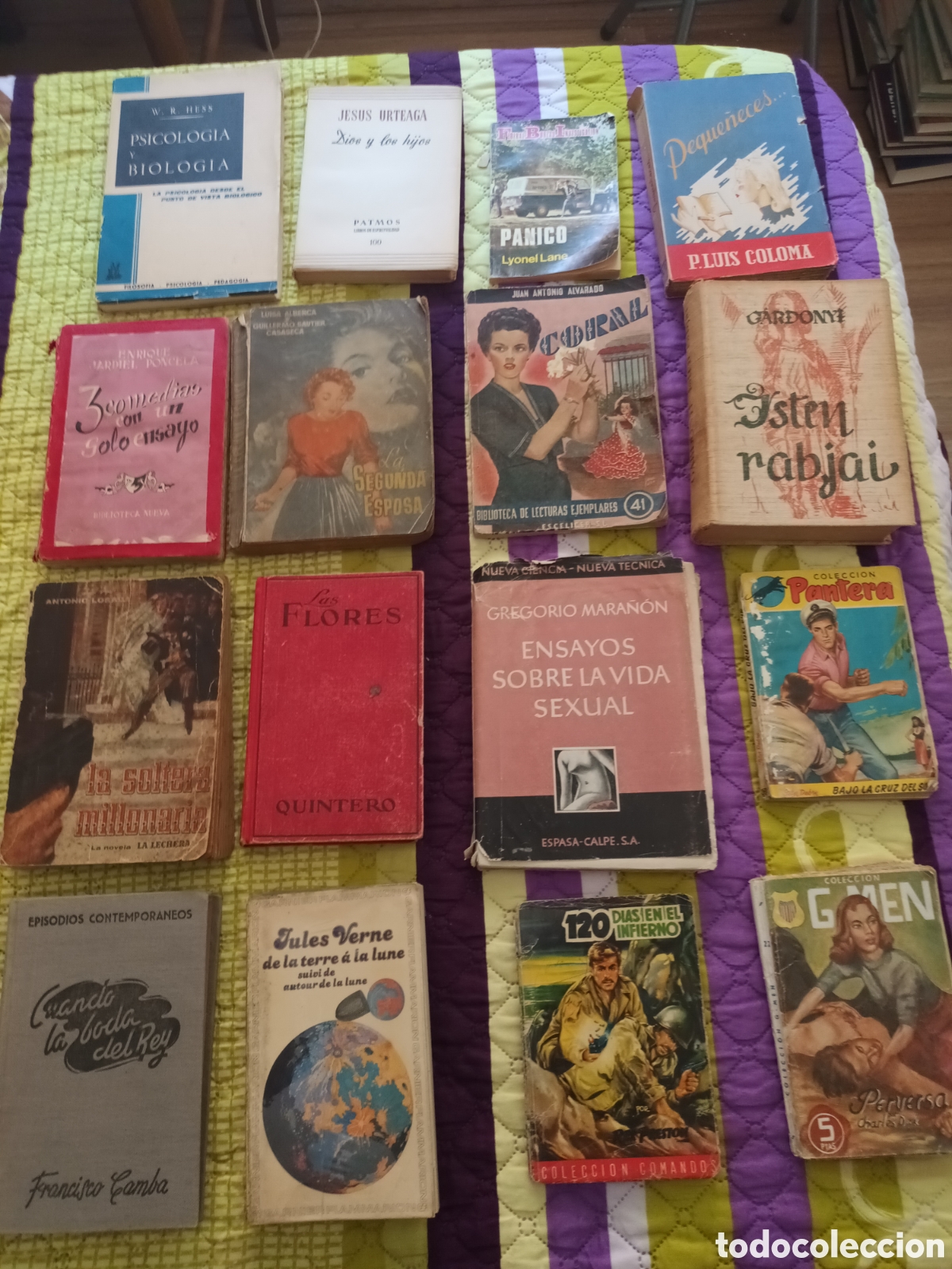 Libros: LOTE DE 16 LIBROS ANTIGUOS DISTINTOS TITULOS Y FECHAS
