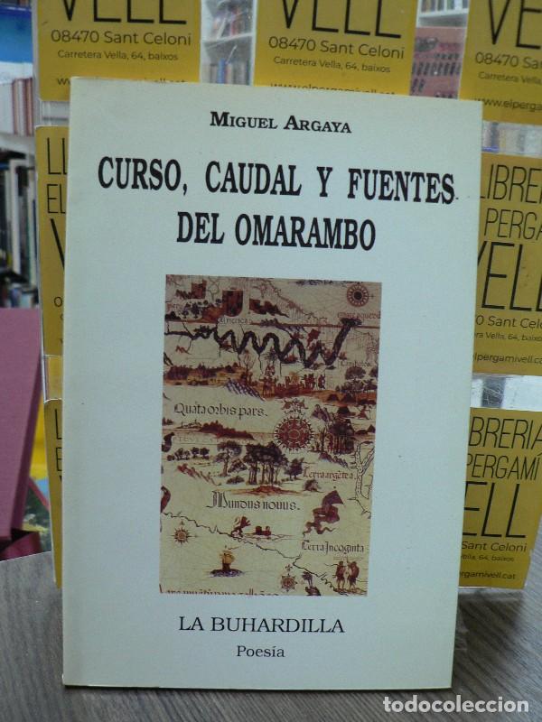 Libros: Curso, Caudal y Fuentes del Omarambo - Argaya Roca, Miguel - 1997