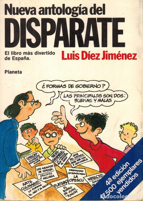 Libros: D&Iacute;EZ JIM&Eacute;NEZ, Luis. Nueva antolog&iacute;a del disparate