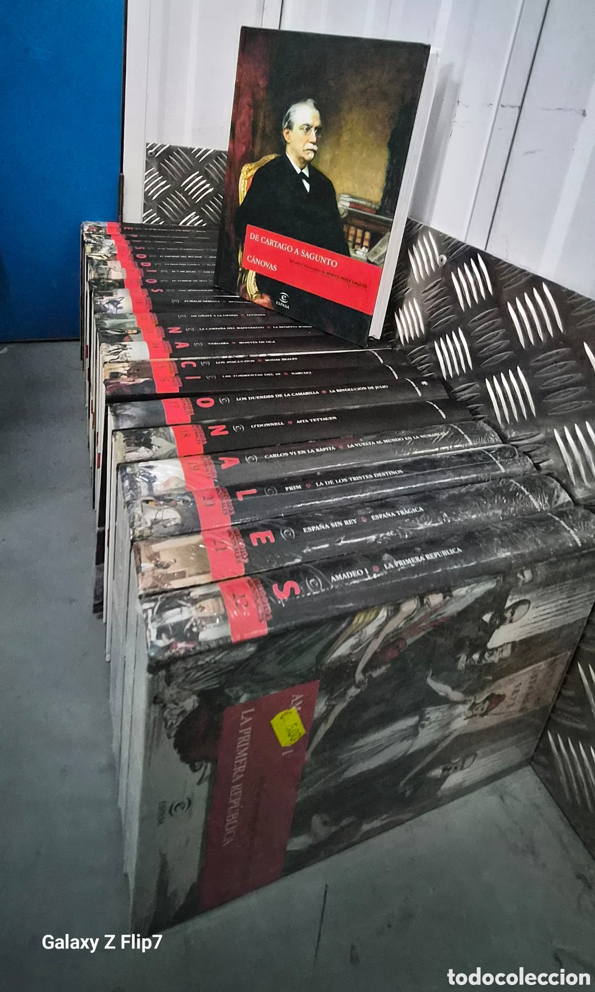 Libros: BENITO P&Eacute;REZ GALD&Oacute;S - EPISODIOS NACIONALES 23 TOMOS (COLECCION COMPLETA) - EDICIONES ESPASA