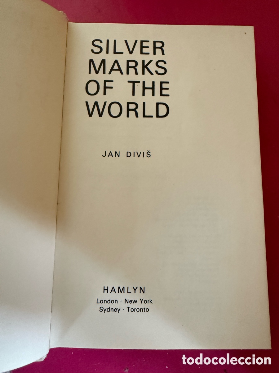 Libros: Silver Marks of the world - Foto 2