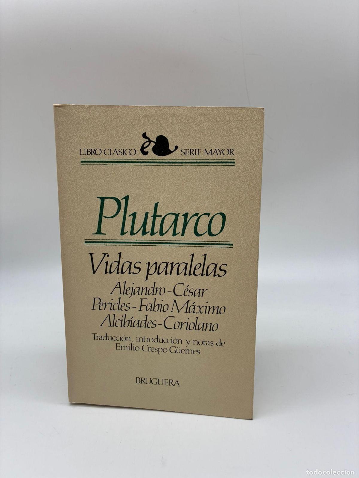 books: PLUTARCO. - Plutarco. Vidas paralelas.