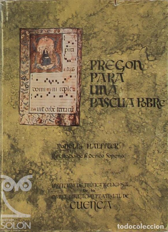 Libros: Preg&oacute;n para una Pascua pobre - Rodolfo Halffter