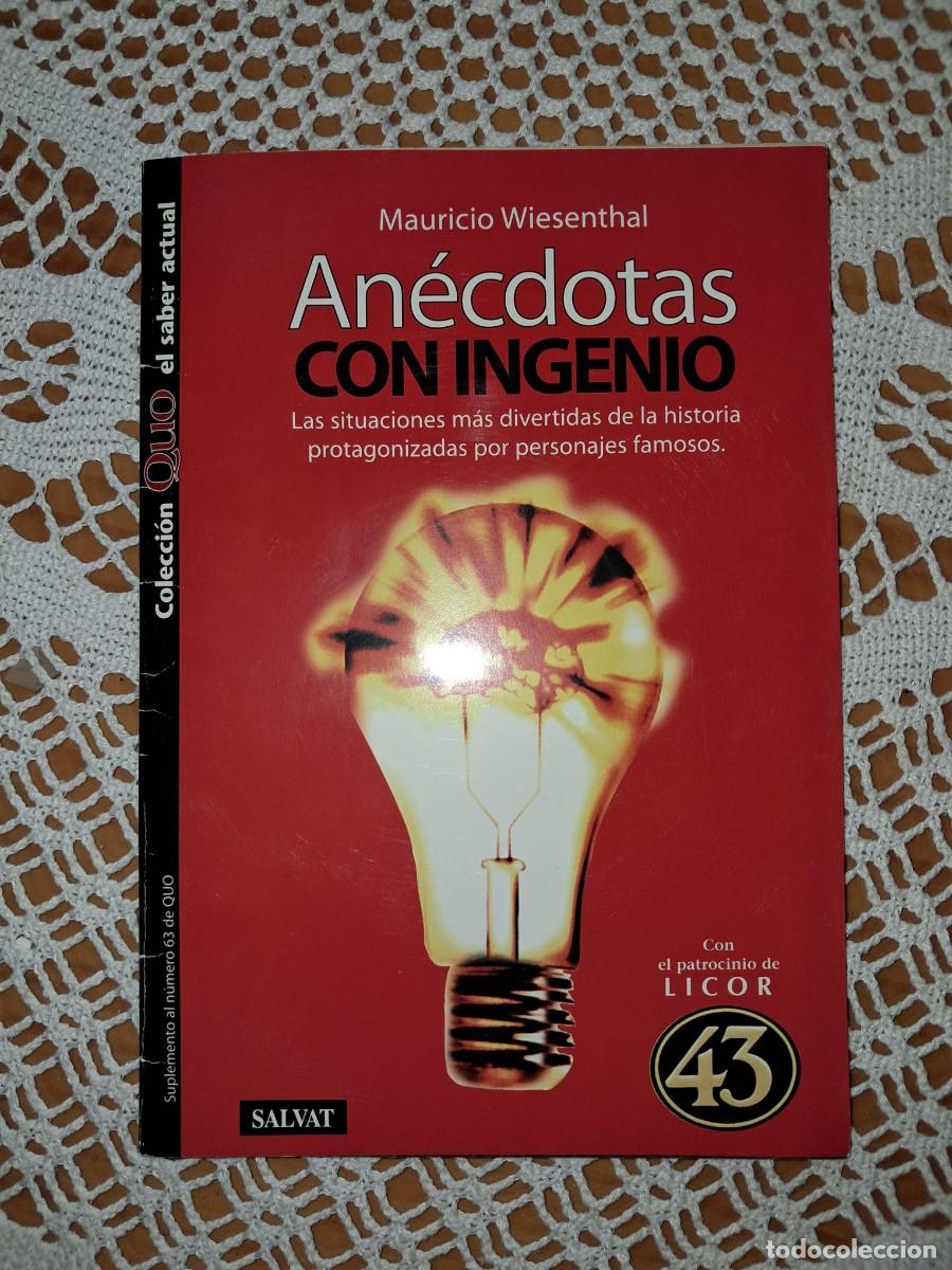 Libros: An&eacute;cdotas con ingenio Mauricio Wiesenthal