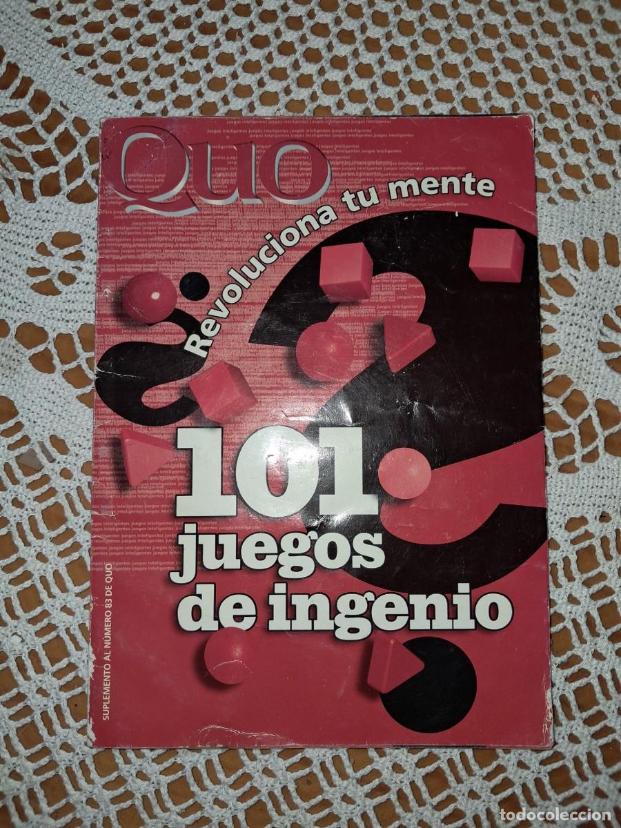 Libros: 101 juegos de ingenio Suplemento Quo
