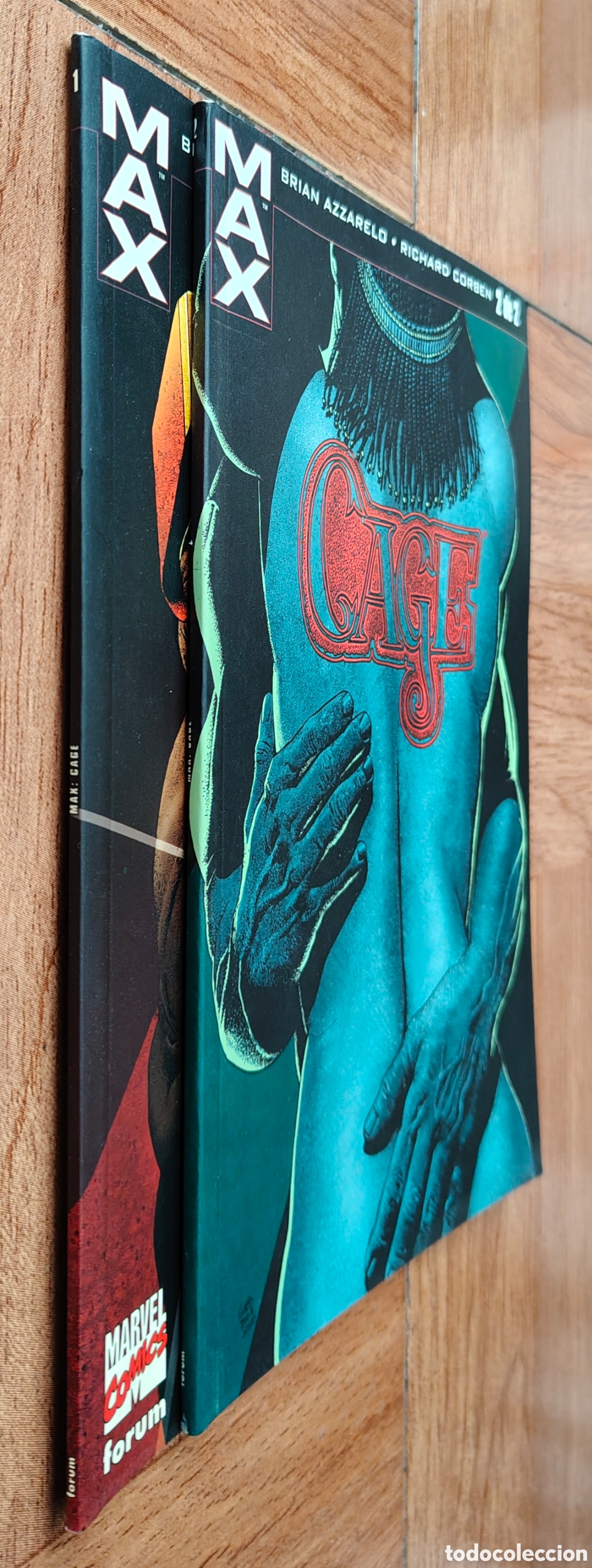 Libros: Max: Cage � 2 N&uacute;meros � Completa � F&oacute;rum - Brian Azzrelo / Richard Corben - Foto 2