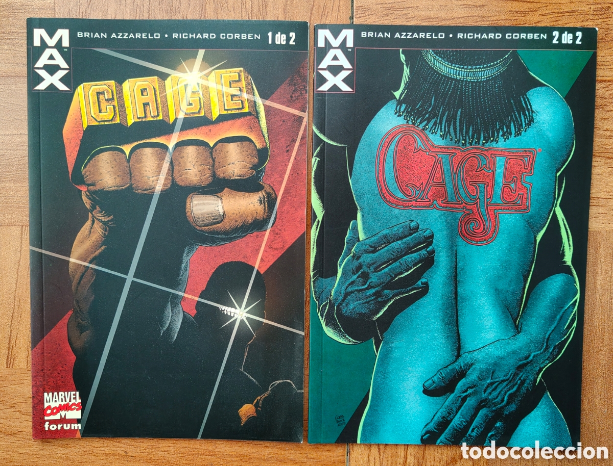 B&uuml;cher: Max: Cage � 2 N&uacute;meros � Completa � F&oacute;rum - Brian Azzrelo / Richard Corben