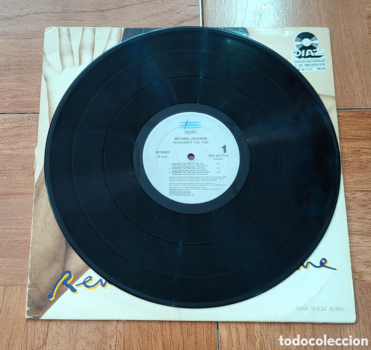 Libros: Remember the Time � Maxi Single � EPIC � 1992 - Michael Jackson - Foto 3