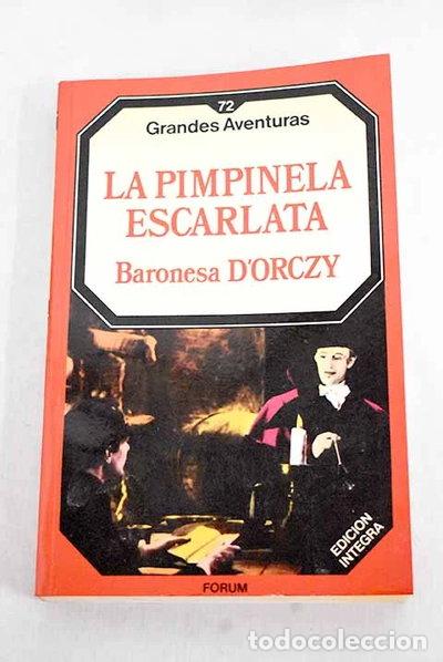Libros: La pimpinela escarlata- 9788475744681