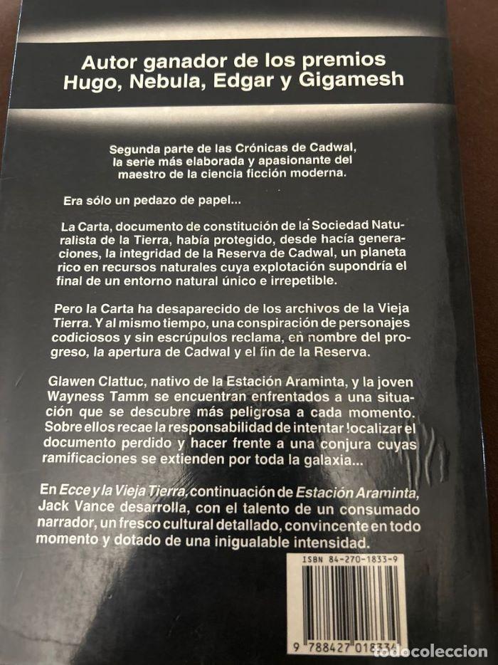 Libros: ECCE Y LA VIEJA TIERRA (CR&Oacute;NICAS DE CADWAL II) - Jack Vance - Foto 2