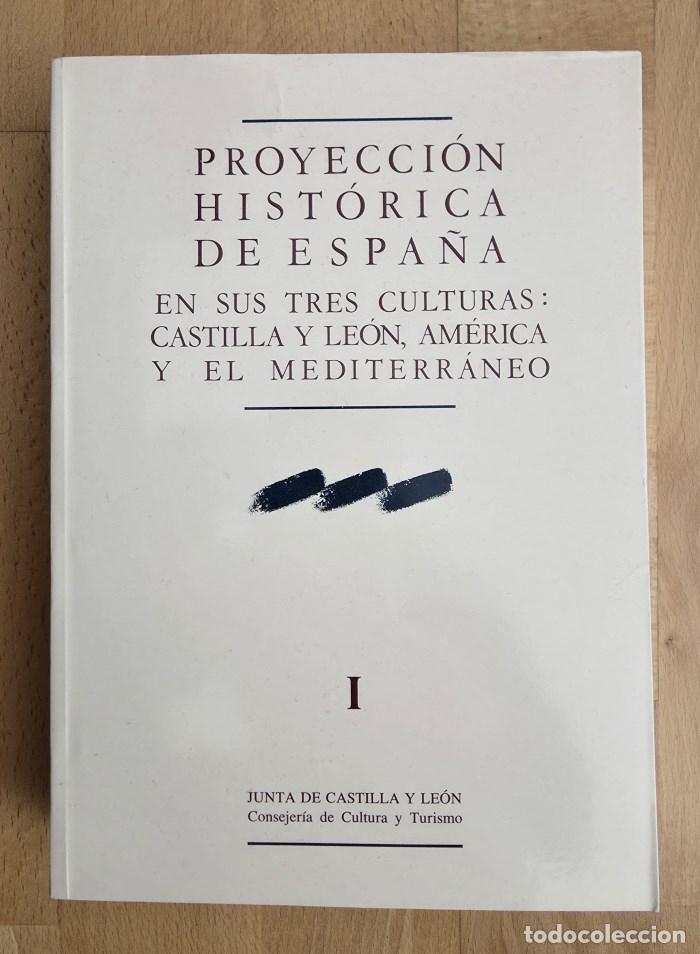 Libros: PROYECCI&Oacute;N HIST&Oacute;RICA DE ESPA&Ntilde;A EN SUS TRES CULTURAS: CASTILLA Y LE&Oacute;N, AM&Eacute;RICA Y EL MEDITERR&Aacute;NEO (3 T