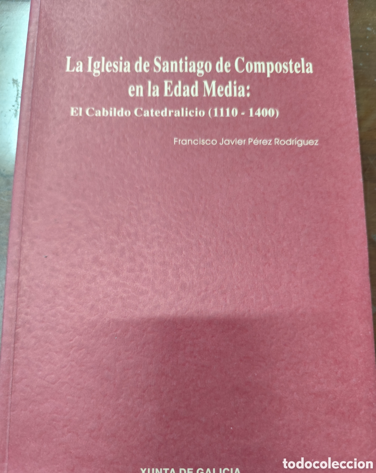 Libros: LA IGLESIA DE SANTIAGO DE COMPOSTELA EN LA EDAD MEDIA. El cabildo catedralicio 1110-1400. Galicia -