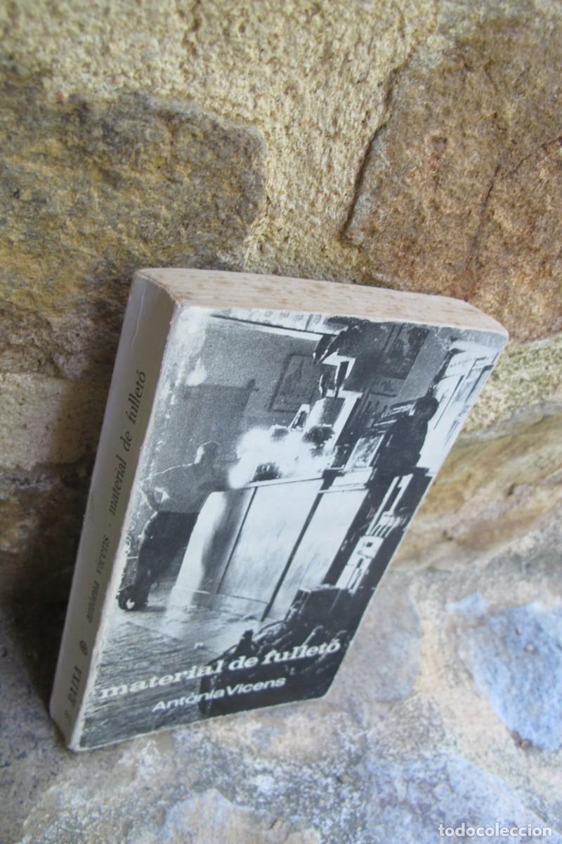 Libros: MATERIAL DE FULLETO. ANTONIA VICENS