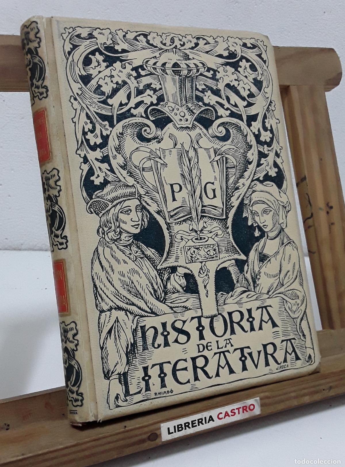 Libros: Historia de la literatura - Pompeyo Gener. - Foto 1