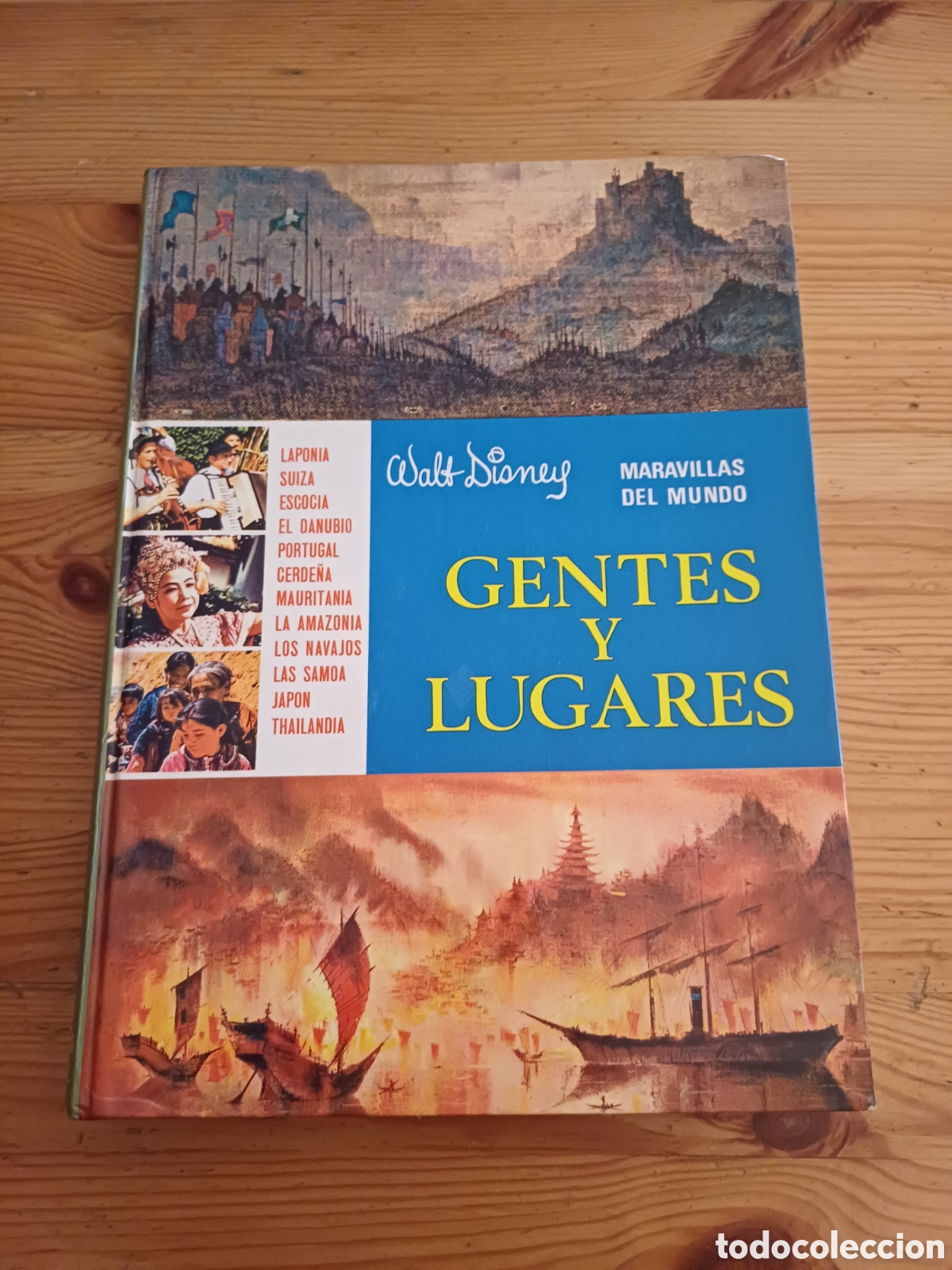 Libros: Gentes y lugares Walt Disney Maravillas del mundo Jane Werner Watson Laponia Suiza Portugal Japon
